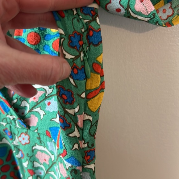 Rhode for Target NWT Floral MIDI Dress.  Size 4. - Picture 11 of 15